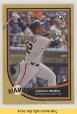 2018 Topps Big League Gold Miguel Gomez #225 READ 0w8