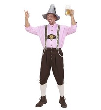 Widmann Bavarian Shirt, Lederhosen L Different Colors