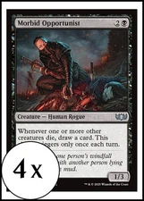 MTG - 4 x Morbid Opportunist - Tarkir: Dragonstorm - Playset 4x x4