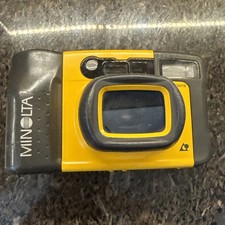 Minolta Vectis Weathermatic Dual APS Point  Shoot Film Camera UNTESTED