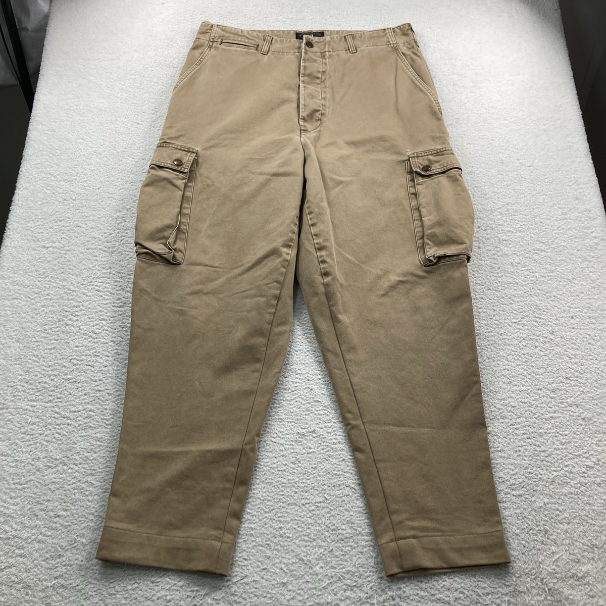 Vintage RRL Double RL Ralph Lauren Fatigue Cargo Pants Mens 34x34