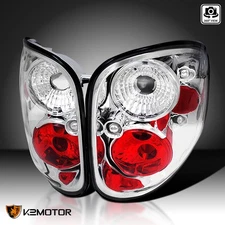 Fits 1997-2004 Ford F150 Flareside Clear Tail Lights Lamps Brake Lamps Pair L+R