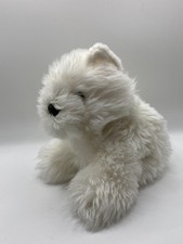 Harrods Floppy Scotty Dog White Plush Soft Toy