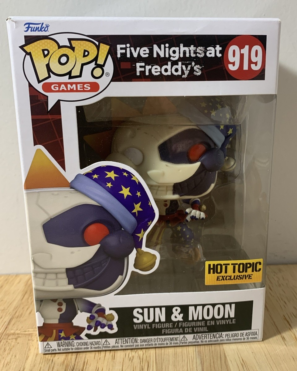 Funko Pop! Five Nights At Freddy's Sun & Moon Vinyl Figure - Hot Topic Exclusive Collectible