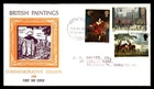 Mayfairstamps Great Britain FDC 1960s British Paintings Combo First Day Cover aa