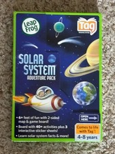 Leap Frog TAG Book Set Solar System Adventure Pack Excellent Condition