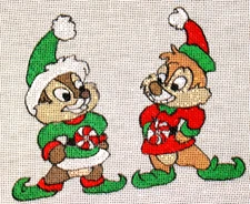 Needlepoint Canvas 18 mesh Zweigart Ornament Christmas Gingerbread House Gold