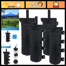 Heavy Duty Canopy Weight Bags Set of 4 - 120LBS Leg Weights for Pop Up Tent, San