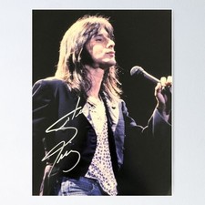 Steve Perry of Journey, autografiado