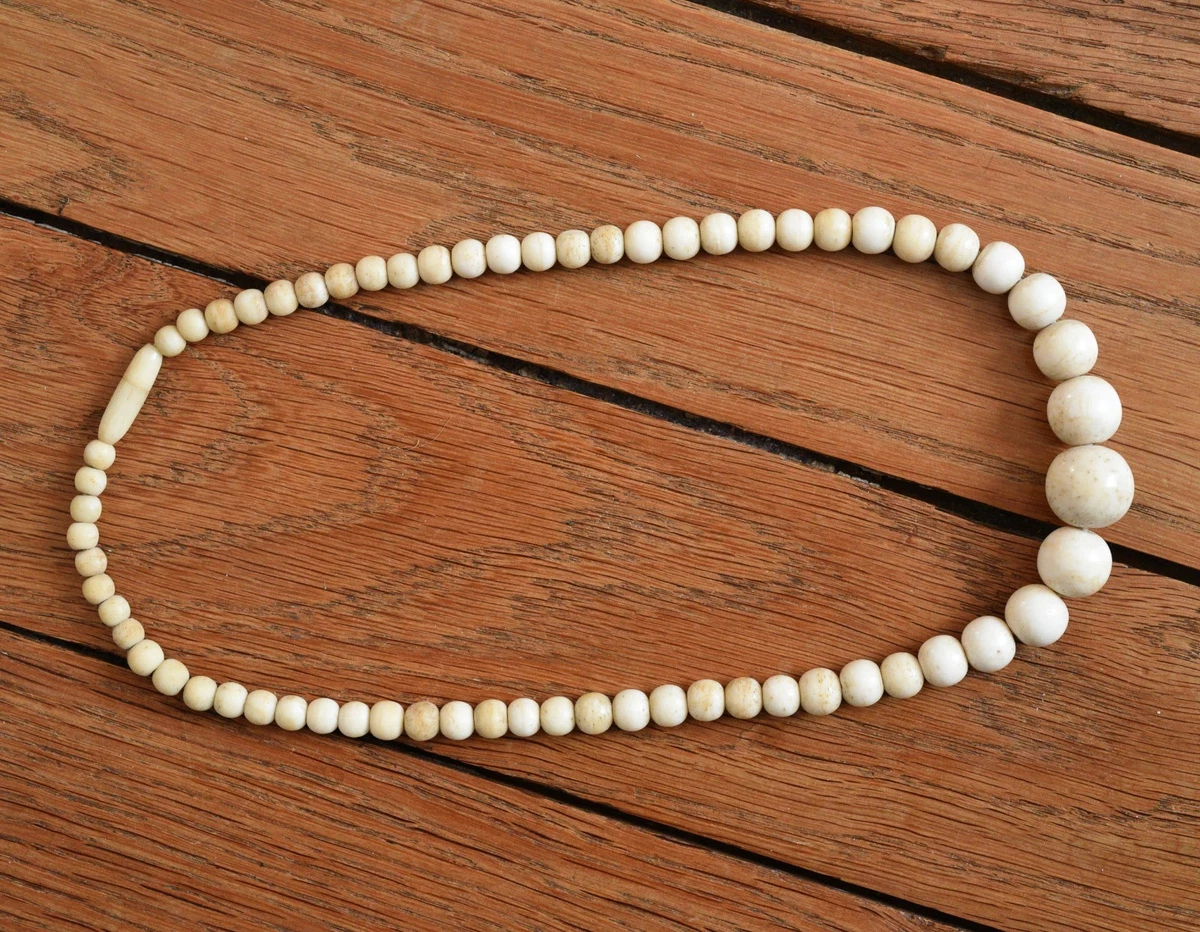 Collier vintage perles fantaisie style rétro - Montres & Bijoux
