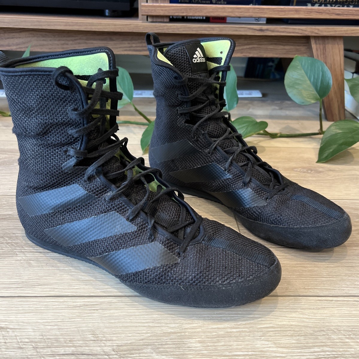 Adidas Boxing Shoes Box Hog 3 Men's Size 10.5 Triple Black Adidas Boxing Shoes Box Hog 3 Men's Size 10.5 Triple Black