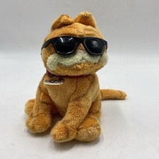 TY Beanie Baby Cool Cat Garfield  Sunglasses Stuffed Animal Plush 2004 No Tag