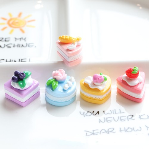 10PC 1:12 Scale Dollhouse Miniature Accessories Food Cake Bake Kitchen Dessert - Picture 2 of 14