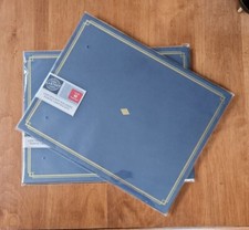 12 Gartner Award Certificate Holder Blue Gold Foil 8  x 11" 2 Packs of 6 35005