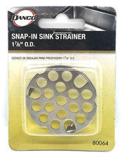 Danco Snap-In Sink Strainer 1-7/8'' O.D. 80064