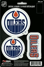 Edmonton Oilers Team ProMark Die-Cut Decal Stickers 3Pack