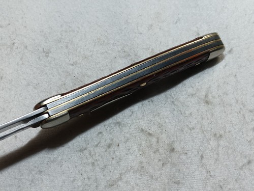VINTAGE ULSTER USA 2 BLADE Serpentine Jack model 50 Nice One! - Picture 7 of 10
