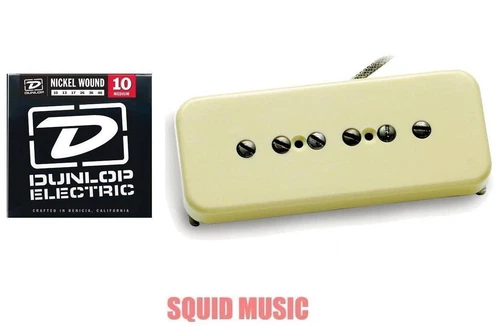 Seymour Duncan Antiquity P90 Soapbar Cream Bridge Pickup ( FREE STRINGS ) P-90