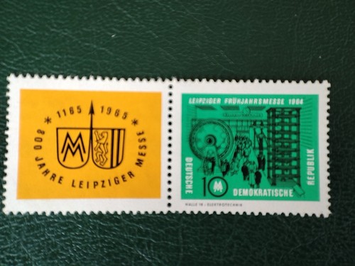 DDR W Zd 118 postfrisch. Erhaltung einwandfrei