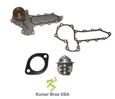 New Kumar Bros USA Water Pump with Thermostat FITS Bobcat Compact Excavator 331