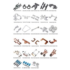Aluminum Option Upgrade Parts for Tamiya Blackfoot Monster Beetle Mud Blaster