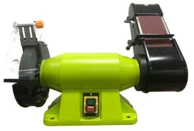 200mm Industrial Bench Grinder With Belt Sander 900w Bm20525