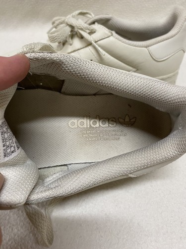 Adidas Yeezy Powerphase 2017 Calabasas Bone Low Top Leather Sneakers Size US 8 - Picture 15 of 15