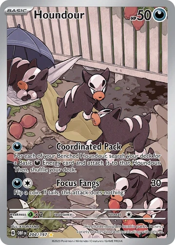 Houndour 204/197 SV03: Obsidian Flames