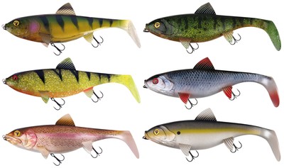 Fox Rage Giant Replicant Wobble 27cm 218g - Gummifisch, Gummishad, Gummiköder
