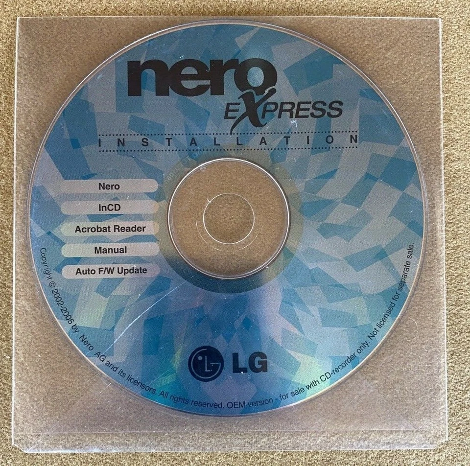 Regrabadora de CD vintage LG GCE-8527B 52X CD-R, 32x CD-RW, 52x CD-ROM velocidad de escritura NUEVO Foto 3 de 4