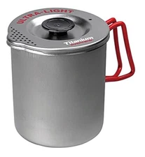 Evernew Titanium Lightweight Pasta Camping Pot with Strainer Lid  750  SmallNEW