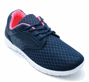 navy and pink trainers