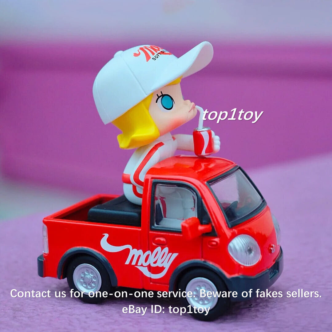 POP MART x MOLLY Car Car Series Molly Van Mini Figure | eBay