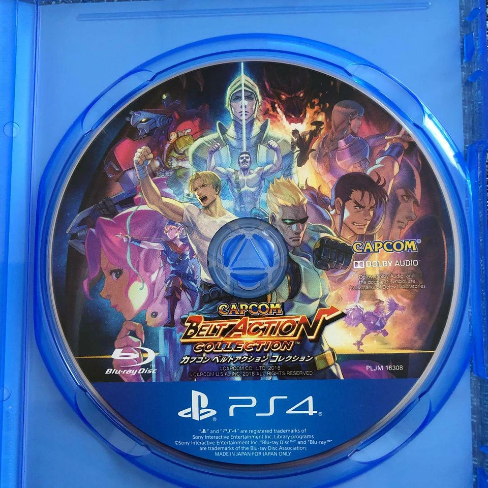 PS4 CAPCOM Belt Action Collection PlayStation 4 Japan Import Game - Image 3 of 3