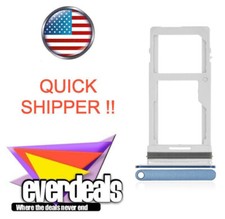 SIM Card microSD Tray Holder Slot Phone Part BLUE LG G7 ThinQ G710TM G710UM