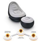 Jilong Inflatable Deluxe Lounger Ottoman Couch Gaming Chair Foot Stool Seat Air - Foto 8