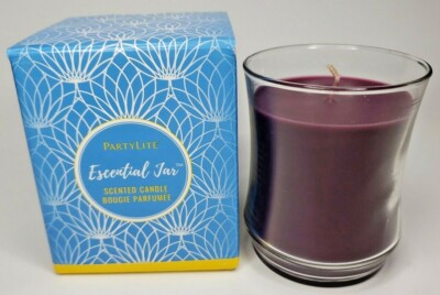 Partylite Essential Jar Candle New in Box Carmel Cabernet P2H/G451019