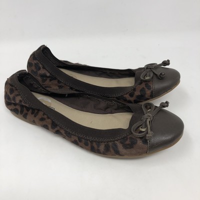 sperry leopard flats