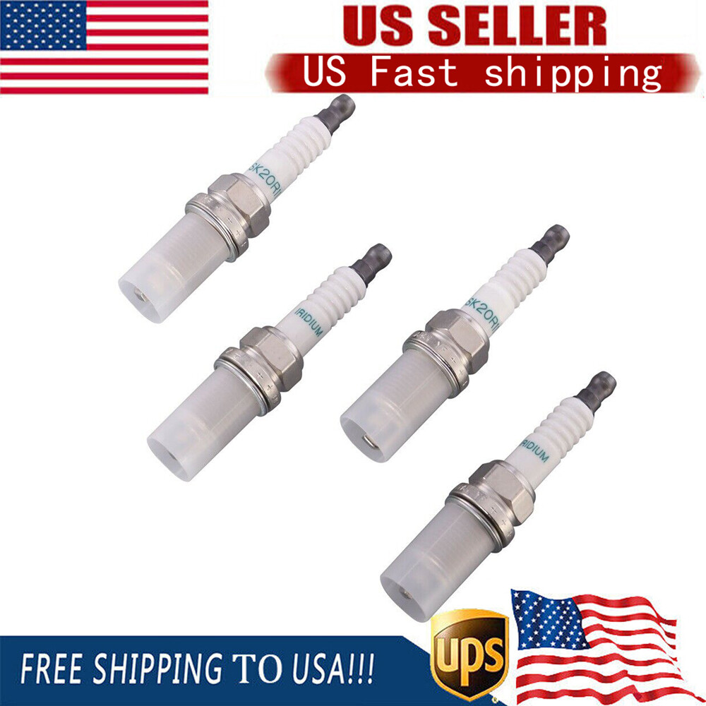 4 Pack For TOYOTA 90919-01210 SK20R11 3297 Spark Plugs Iridium Camry/Rav4