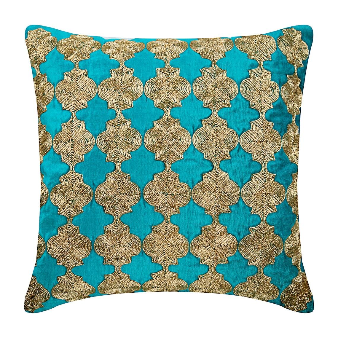 Square Sofa Pillow Case Blue 16