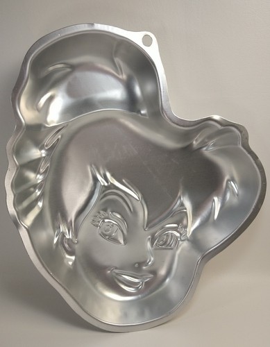 Vintage Wilton Disney Fairies Tinker Bell Aluminum Cake Baking Pan 2105-5110