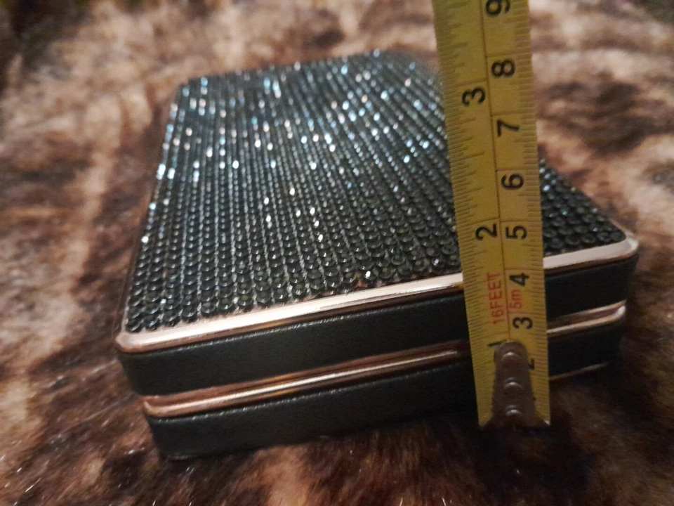 Bolso de noche negro Estee & Lilly Foto 3 de 4