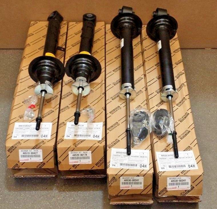 洋服好きおじさん専用　レクサスGS300h 純正ショックアブソーバー＆サス LEXUS OEM FACTORY FRONT AND REAR SHOCK ABSORBER SET ( 2006 GS300