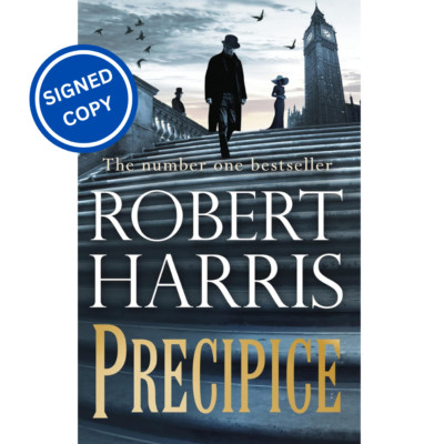 Signiertes Buch - Precipice von Robert Harris Erstausgabe Erstdruck