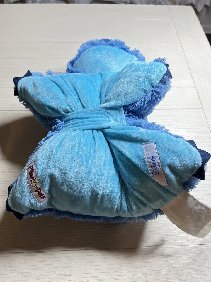 Pillow Pets Lilo And Stitch “ Stitch “  Plush Foldable Soft 16” - Image 4 of 4