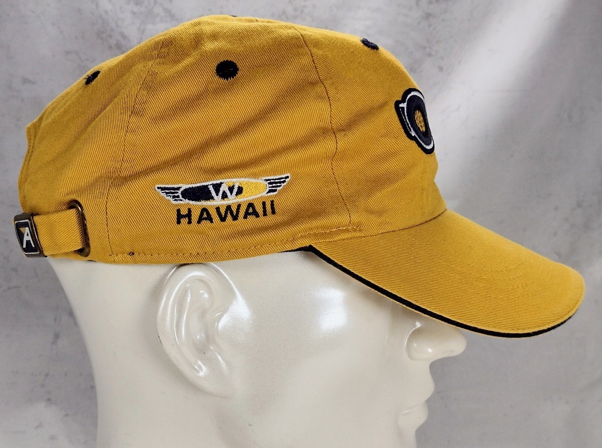 Yellow Ahead Inc Waialae Country Club Hawaii Golf Hat Cap  