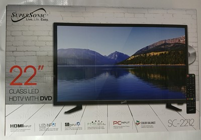 Supersonic SC-2212 22'' 1080p HD LED LCD Television