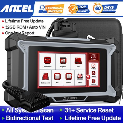Bidirectional OBD2 Scanner Auto Diagnostic Scan Tool Car ECU Coding for Porsche