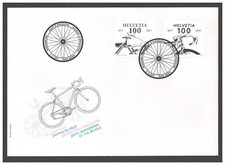 Schweiz 2017 - Mi. 2480 - 2481 "200 Jahre Velo (Fahrrad)" auf FDC