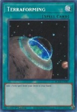*** TERRAFORMING *** SECRET RARE 1ST EDITION MINT/NM BLMR-EN087 YUGIOH!